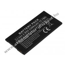 Helyettes�t� Akkumul�tor Samsung Galaxy A7 2016 Duos 3,85V 3300mAh 12,7Wh Li-ion