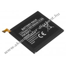 Helyettes�t� Akkumul�tor Nokia 3 3,85V 2650mAh 10,2Wh be�p�tett szersz�m n�lk�l Li-Polymer