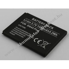 Helyettes�t� Akkumul�tor Bea-Fon SL645 Plus 3,7V 1400mAh 5,2Wh Li-ion