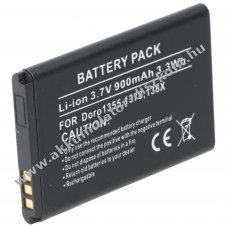 Helyettes�t� Akkumul�tor Doro 1355/1378/138X 3,7V 900mAh 3,3Wh Li-ion