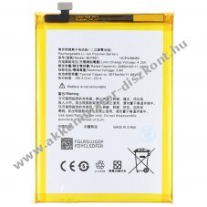 Helyettes�t� Akkumul�tor OPPO A53 3,8V 3075mAh 11,7Wh be�p�tett Li-Polymer