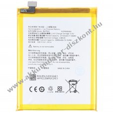 Helyettes�t� Akkumul�tor OPPO A75 3,85V 3200mAh 12,3Wh be�p�tett Li-Polymer
