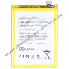 Helyettes�t� Akkumul�tor OPPO A5 be�p�tett 3,85V 4230mAh 16,3Wh szersz�m n�lk�l Li-Polymer
