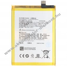 Helyettes�t� Akkumul�tor OPPO A11 3,87V 5000mAh 19,35Wh be�p�tett, szersz�m n�lk�l Li-Polymer