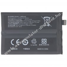 Helyettes�t� Akkumul�tor OPPO Realme X7 7,74V 2150mAh 16,6Wh be�p�tett szersz�m n�lk�l Li-Polymer