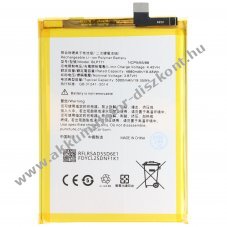 Helyettes�t� Akkumul�tor OPPO Realme C3 3,87V 5000mAh 19,35Wh be�p�tett szersz�m n�lk�l Li-Polymer
