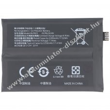 Helyettes�t� Akkumul�tor OPPO Reno 5 Pro Plus be�p�tett 7,74V 2250mAh 17,4Wh Li-Polymer