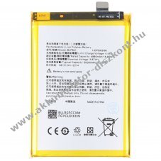 Helyettes�t� Akkumul�tor OPPO Realme 8 3,87V 5000mAh 19,35Wh be�p�tett Li-Polymer