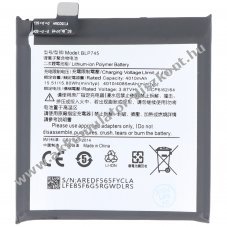 Helyettes�t� Akkumul�tor OnePlus 7T Pro 3,87V 4085mAh 15,8Wh be�p�tett szersz�m n�lk�l Li-Polymer