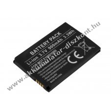 Helyettes�t� Akkumul�tor Motorola E1000 V980 3,7V 900mAh 3,3Wh Li-ion