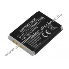 Helyettes�t� Akkumul�tor Nokia 3410 3510 3,7V 1300mAh 4,8Wh Li-ion
