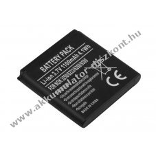 Helyettes�t� Akkumul�tor Nokia 3250 6233 6280 9300 3,7V 1100mAh 4,1Wh Li-ion