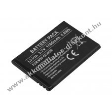 Helyettes�t� Akkumul�tor Nokia E61i E90 3,7V 1500mAh 5,6Wh Li-ion