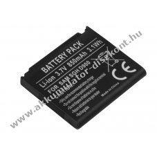Helyettes�t� Akkumul�tor Samsung SGH D900 3,7V 850mAh 3,1Wh Li-ion