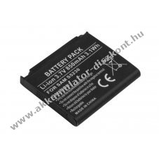Helyettes�t� Akkumul�tor Samsung S5230 3,7V 850mAh 3,1Wh Li-ion