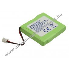 Helyettes�t� Akkumul�tor Audioline Slim Dect 500/580/582 2,4V 600mAh 1,4Wh NiMH