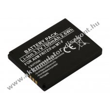 Helyettes�t� Akkumul�tor AVM FRITZFon MT-F 3,7V 700mAh 2,6Wh Li-ion