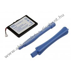 Helyettes�t� Akkumul�tor Apple iPod 3G 3,7V 700mAh 2,6Wh be�p�tett Li-Polymer