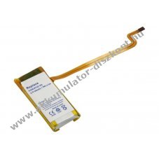 Helyettes�t� Akkumul�tor Apple iPod 5G 30GB 3,7V 450mAh 1,7Wh be�p�tett Li-Polymer
