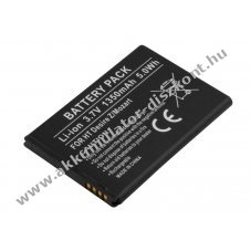 Helyettes�t� Akkumul�tor HTC Desire Z 3,7V 1350mAh 5,0Wh Li-ion