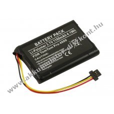 Helyettes�t� Akkumul�tor TomTom Pro 4000 3,7V 1100mAh 4,1Wh Li-ion