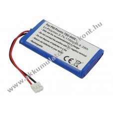 Helyettes�t� Akkumul�tor Philips Pronto TSU-9400 3,7V 1700mAh 6,3Wh Li-Polymer
