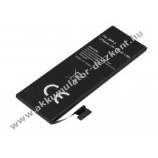 Helyettes�t� Akkumul�tor Apple iPhone 5 3,8V 1440mAh 5,5Wh be�p�tett szersz�mok n�lk�l Li-Polymer