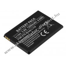 Helyettes�t� Akkumul�tor ZTE Blade L110 3,8V 1200mAh 4,6Wh Li-ion