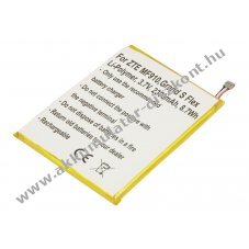 Helyettes�t� Akkumul�tor ZTE MF910, Grand S Flex 3,7V 2300mAh Li-Polymer