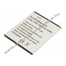 Helyettes�t� Akkumul�tor ZTE Blade A521 3,85V 2350mAh 9,0Wh Li-ion