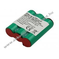 Helyettes�t� Akkumul�tor AEG Junior 2.0 141 t�pus �j verzi� 3,6V 2000mAh 7,2Wh NiMH