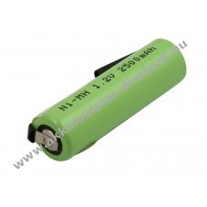 Helyettes�t� Akkumul�tor Braun 1008 Philips HX5350 1,2V 2500mAh 3,0Wh NiMH