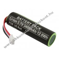 Helyettes�t� Akkumul�tor UE Roll 3,7V 3400mAh 12,6Wh be�p�tett szersz�m n�lk�l Li-ion