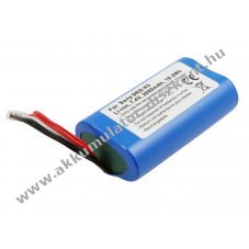 Helyettes�t� Akkumul�tor Sony SRS-X3 SRS-XB2 7,4V 2600mAh 19,2Wh be�p�tett szersz�m n�lk�l Li-ion