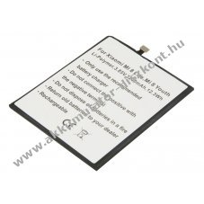 Helyettes�t� Akkumul�tor Xiaomi Mi 8 Lite / Mi 8 Youth 3,85V 3200mAh 12,3Wh be�p�tett Li-Polymer