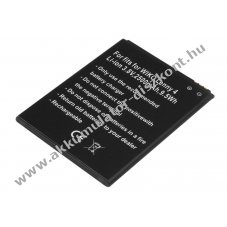 Helyettes�t� Akkumul�tor WIKO Lenny 4 3,8V 2500mAh 9,5Wh Li-ion