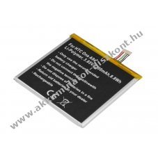Helyettes�t� Akkumul�tor HTC One A9s be�p�tett 3,85V 2300mAh 8,8Wh Li-Polymer