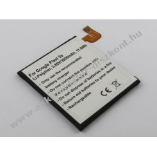 Helyettes�t� Akkumul�tor Google Pixel 3a be�p�tett 3,85V 3000mAh 11,6Wh Li-Polymer