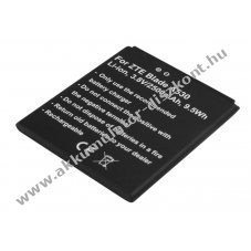 Helyettes�t� Akkumul�tor ZTE Blade A530 3,8V 2500mAh 9,5Wh Li-ion