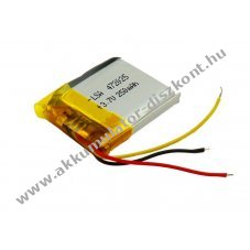 Helyettes�t� Akkumul�tor Jabra Evolve 65, Evolve 80 be�p�tett 3,7V 250mAh 0,9Wh Li-Polymer