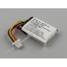 Helyettes�t� Akkumul�tor Plantronics CS540, C565 3,7V 140mAh 0,5Wh 3 t�s csatlakoz� Li-Polymer