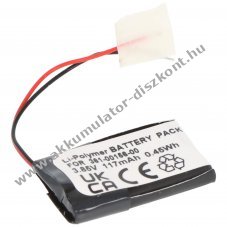 Helyettes�t� Akkumul�tor Garmin Vivosmart 5 3,85V 117mAh 0,45Wh be�p�tett szersz�m n�lk�l Li-Polymer