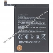 Helyettes�t� Akkumul�tor Xiaomi Redmi Note 9 Pro 3,87V 5020mAh 19,4Wh be�p�tett Li-Polymer