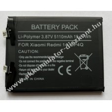 Helyettes�t� Akkumul�tor Xiaomi Redmi Note 14 3,87V 5110mAh 19,77Wh be�p�tett szersz�mok n�lk�l Li-Polymer