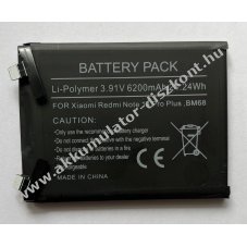 Helyettes�t� Akkumul�tor Xiaomi Redmi Note 14 Pro+ 3,91V 6200mAh 24,24Wh be�p�tett Li-Polymer