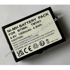 Helyettes�t� Akkumul�tor IKUSI BT06K T71 TM70 4,8V 1000mAh NiMH