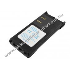 Helyettes�t� Akkumul�tor Motorola GP320 GP360 GP380 7,4V 1800mAh 13,3Wh fekete cs�ptet�vel Li-ion