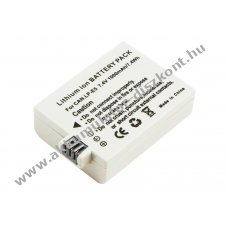 Helyettes�t� Akkumul�tor Canon LP-E5 7,4V 1000mAh 7,4Wh Li-ion
