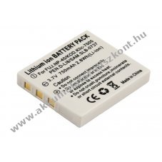 Helyettes�t� Akkumul�tor Fujitsu NP-40 3,7V 750mAh 2,8Wh Li-ion