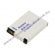 Helyettes�t� Akkumul�tor Samsung SLB-10A 3,7V 850mAh 3,1Wh Li-ion